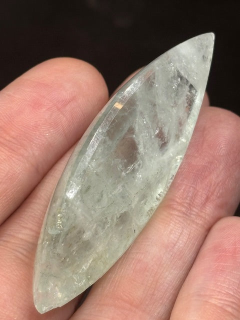 XL Aquamarin Cabochon in Edelsteinqualität, 79 Karat Brasilien