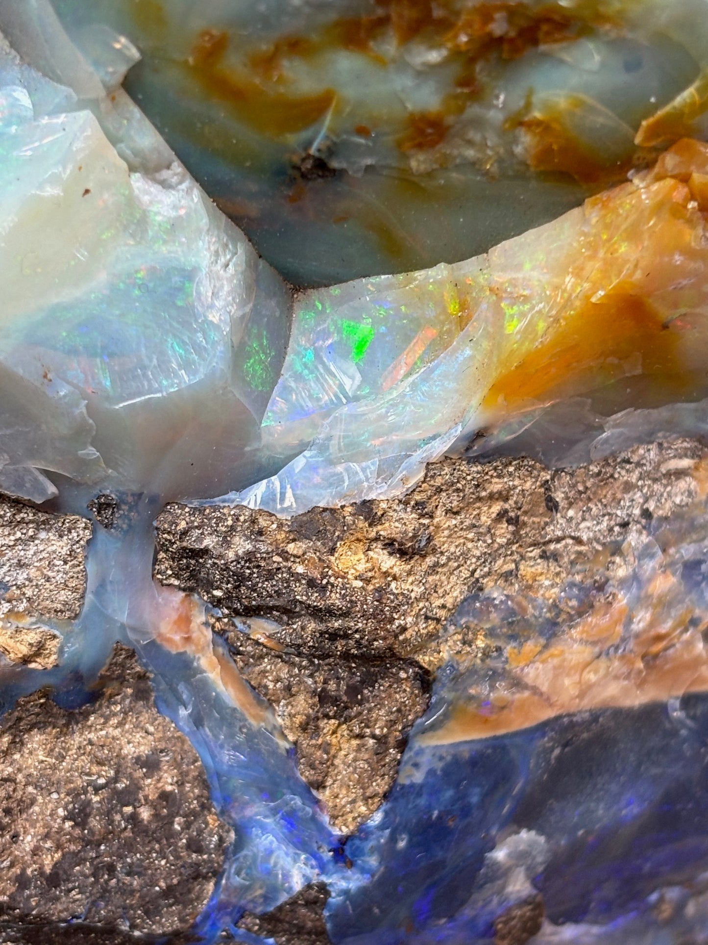 Boulder Opal XXL über 22,5Kg, in bester Qualität Museumsstück der vermutlich größte australische Edelopal im deutschsprachigen Raum