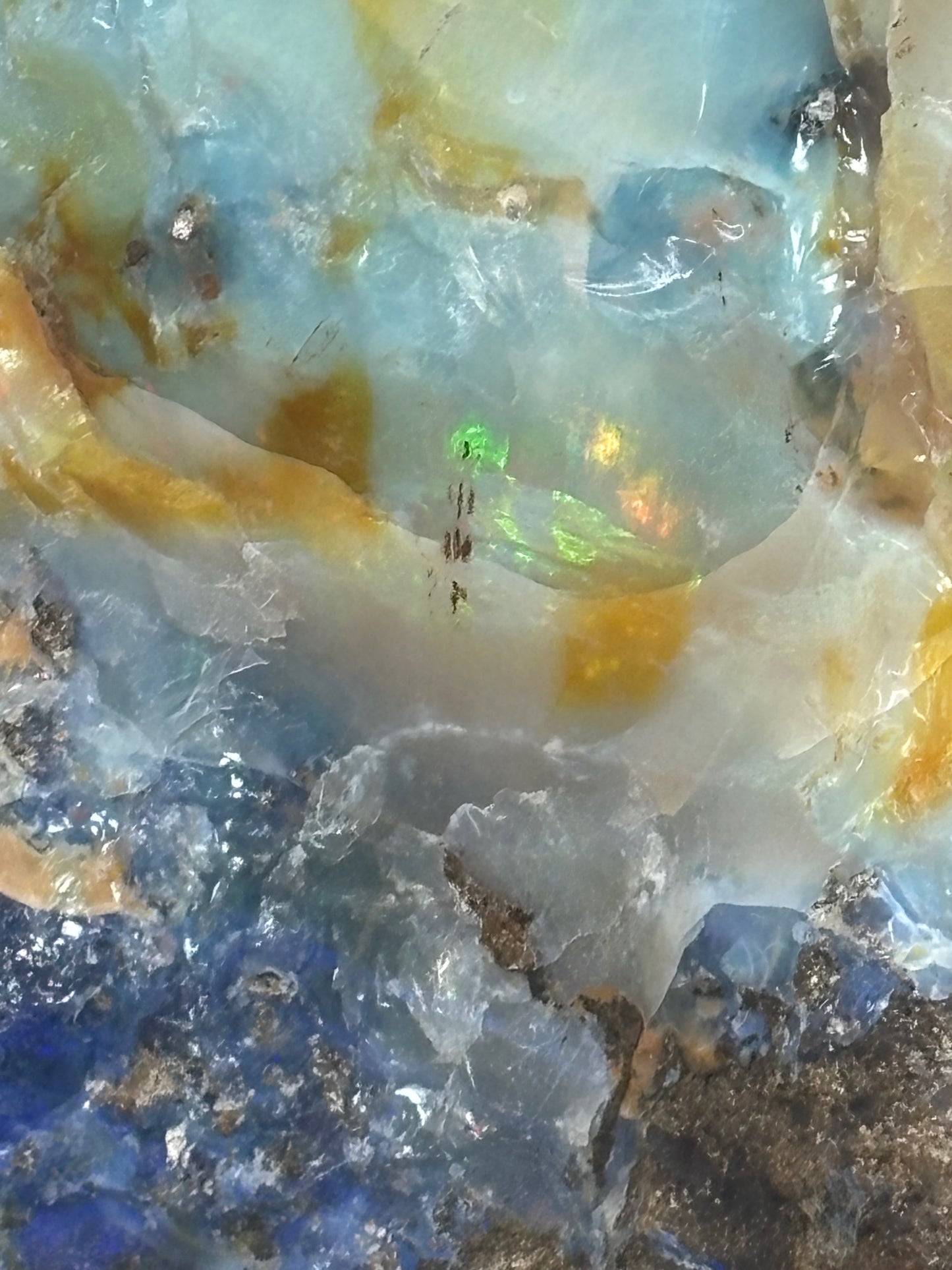 Boulder Opal XXL über 22,5Kg, in bester Qualität Museumsstück der vermutlich größte australische Edelopal im deutschsprachigen Raum