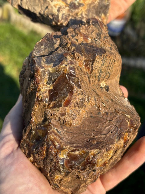 Bernstein XXL blue Amber (UV), unbehandelt & in bester Qualität, über 200- ca. 800 Gramm schwer