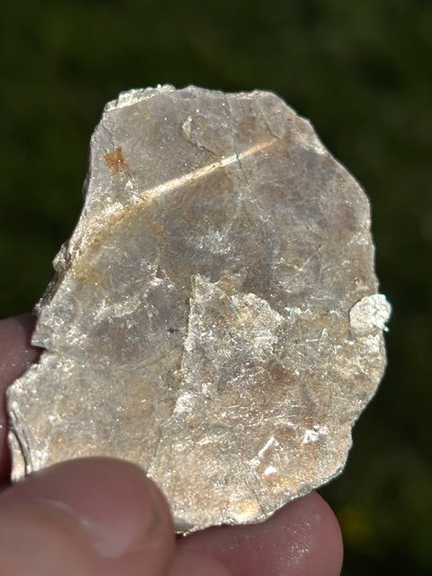 Muskovit Glimmer Rohsteine, Lepidolit Goldglimmer, Pigment, ColorIndex PW 20.77019. Weiß, Silber Acryl, Kalk / Fresko