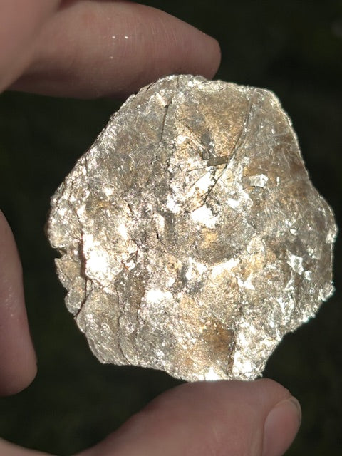 Muskovit Glimmer Rohsteine, Lepidolit Goldglimmer, Pigment, ColorIndex PW 20.77019. Weiß, Silber Acryl, Kalk / Fresko