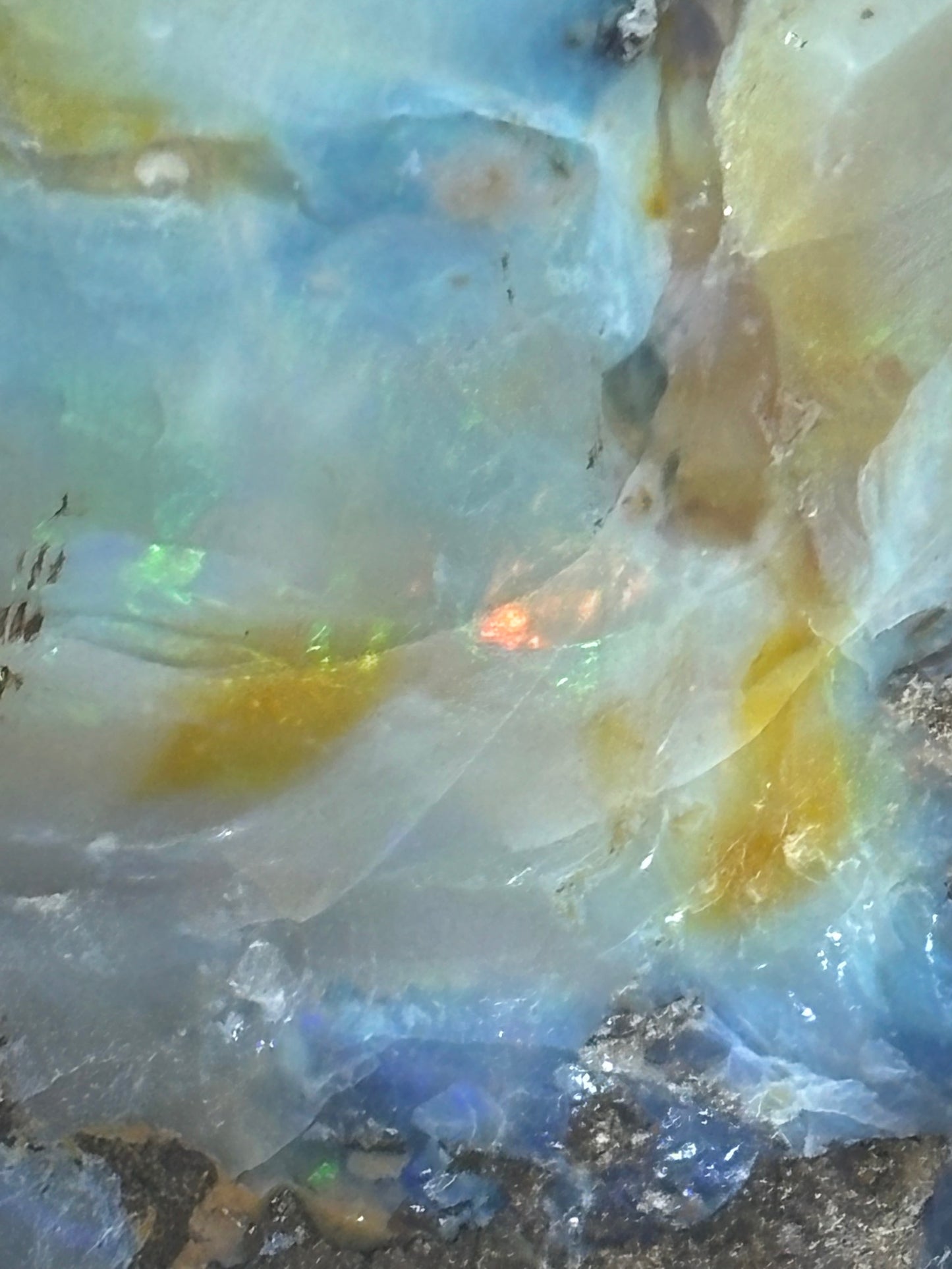 Boulder Opal XXL über 22,5Kg, in bester Qualität Museumsstück der vermutlich größte australische Edelopal im deutschsprachigen Raum