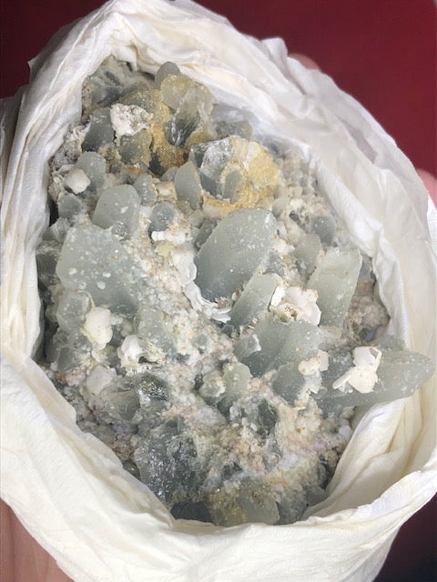 Mineraliensammlung groß Bulgarien & Kosovo, Bergkristall Pyrit Galena Manganocalcit Prasem Rhodochrosit Kristalle Großhandel