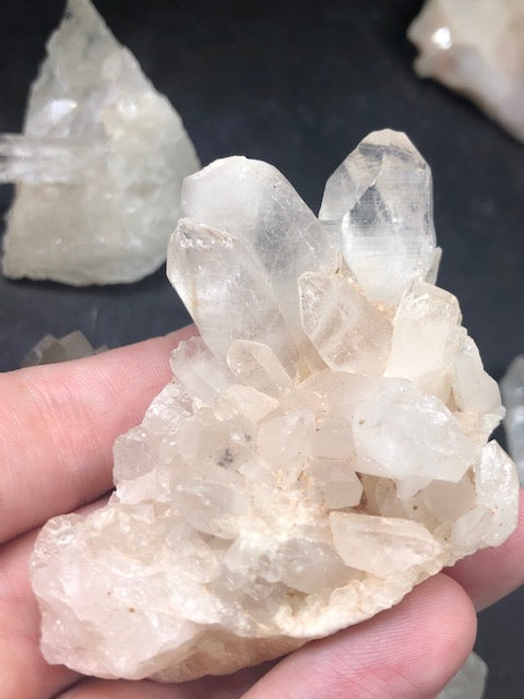 Bergkristall mittel in sehr guter Qualität Himalaya Indien, Brasilien, Madagaskar