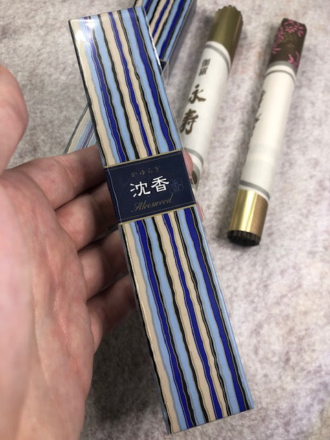 Premium japanische Räucherstäbchen Nippon Kodo, Kayuragi, Adlerholz, Agar Aloeholz, Oud