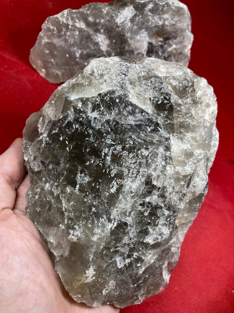 Rauchquarz Rohsteine beste Qualität Quarz Bergkristall Morion