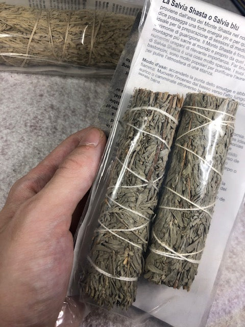 Premium Shasta Sage Räucherbündel – Wildgeernteter Blauer Salbei vom Mount Shasta