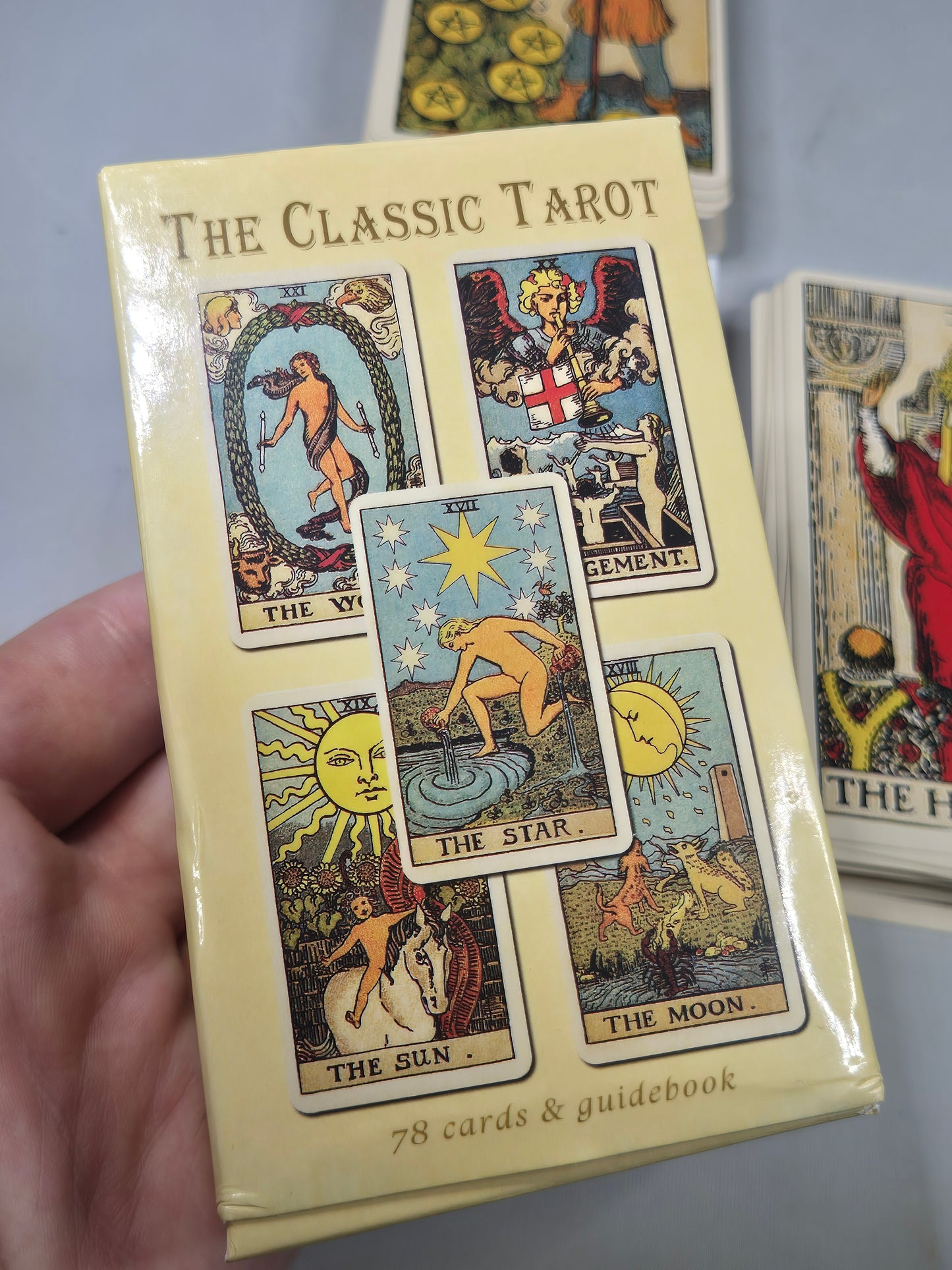 Rider-Waite Tarot Karten 78 Stück, inklusive Beschreibung, Rider Waite Pamela Colman Smith
