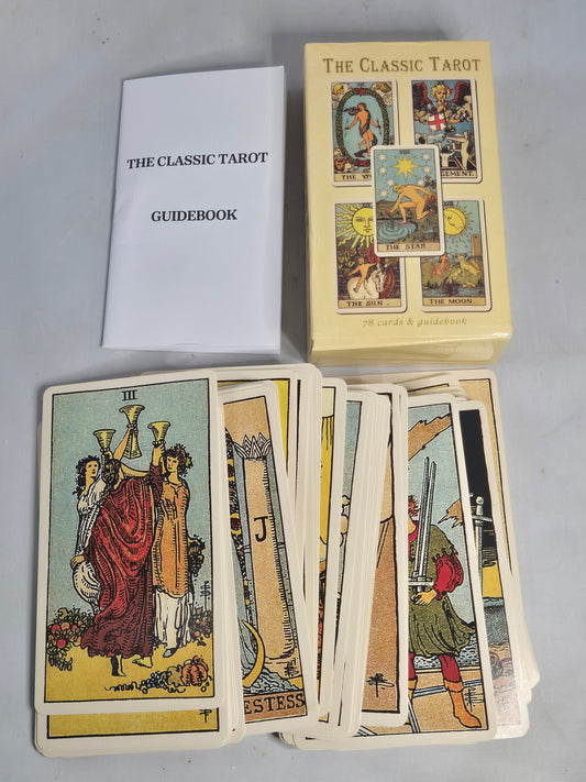 Rider-Waite Tarot Karten 78 Stück, inklusive Beschreibung, Rider Waite Pamela Colman Smith