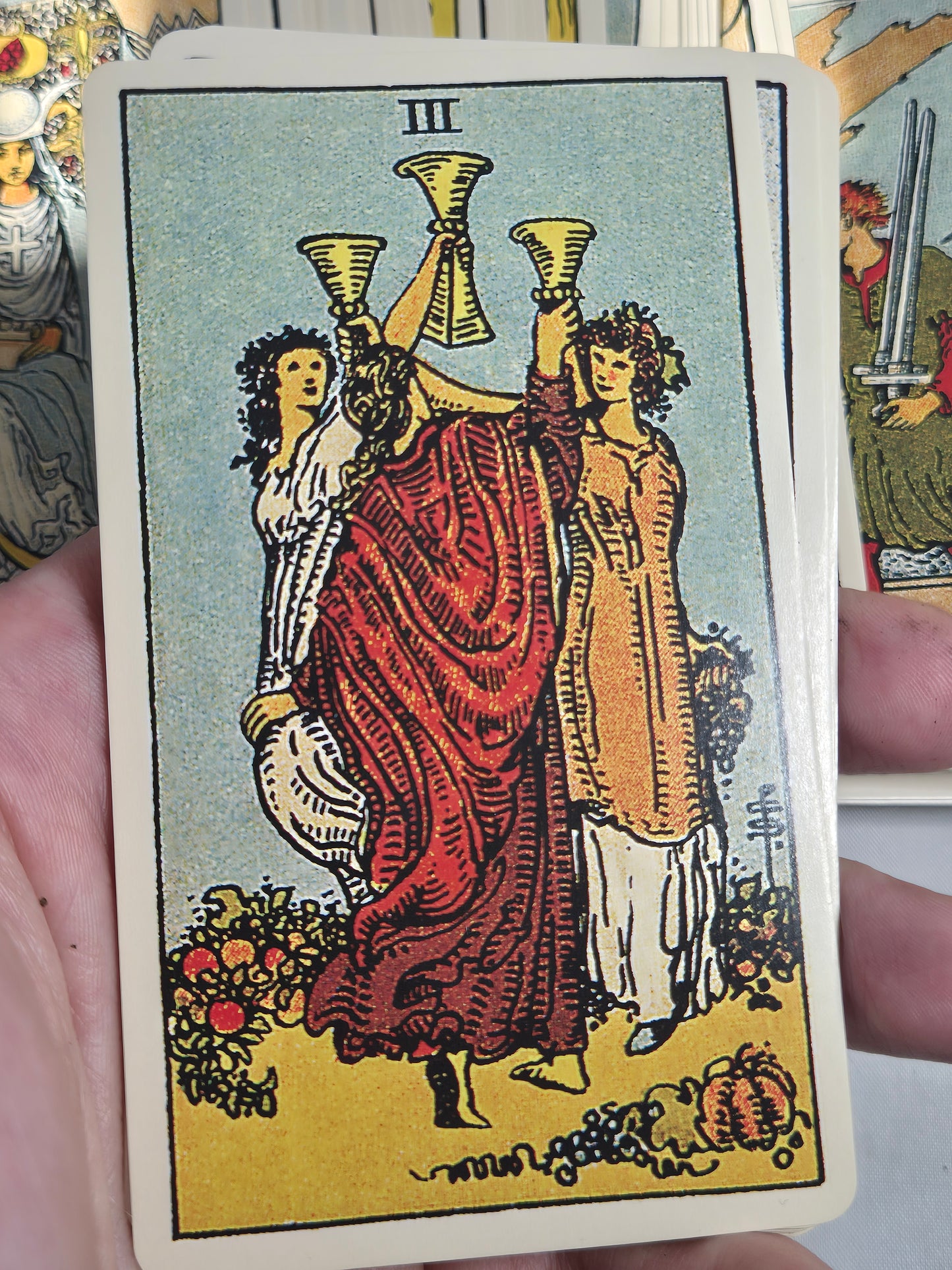 Rider-Waite Tarot Karten 78 Stück, inklusive Beschreibung, Rider Waite Pamela Colman Smith