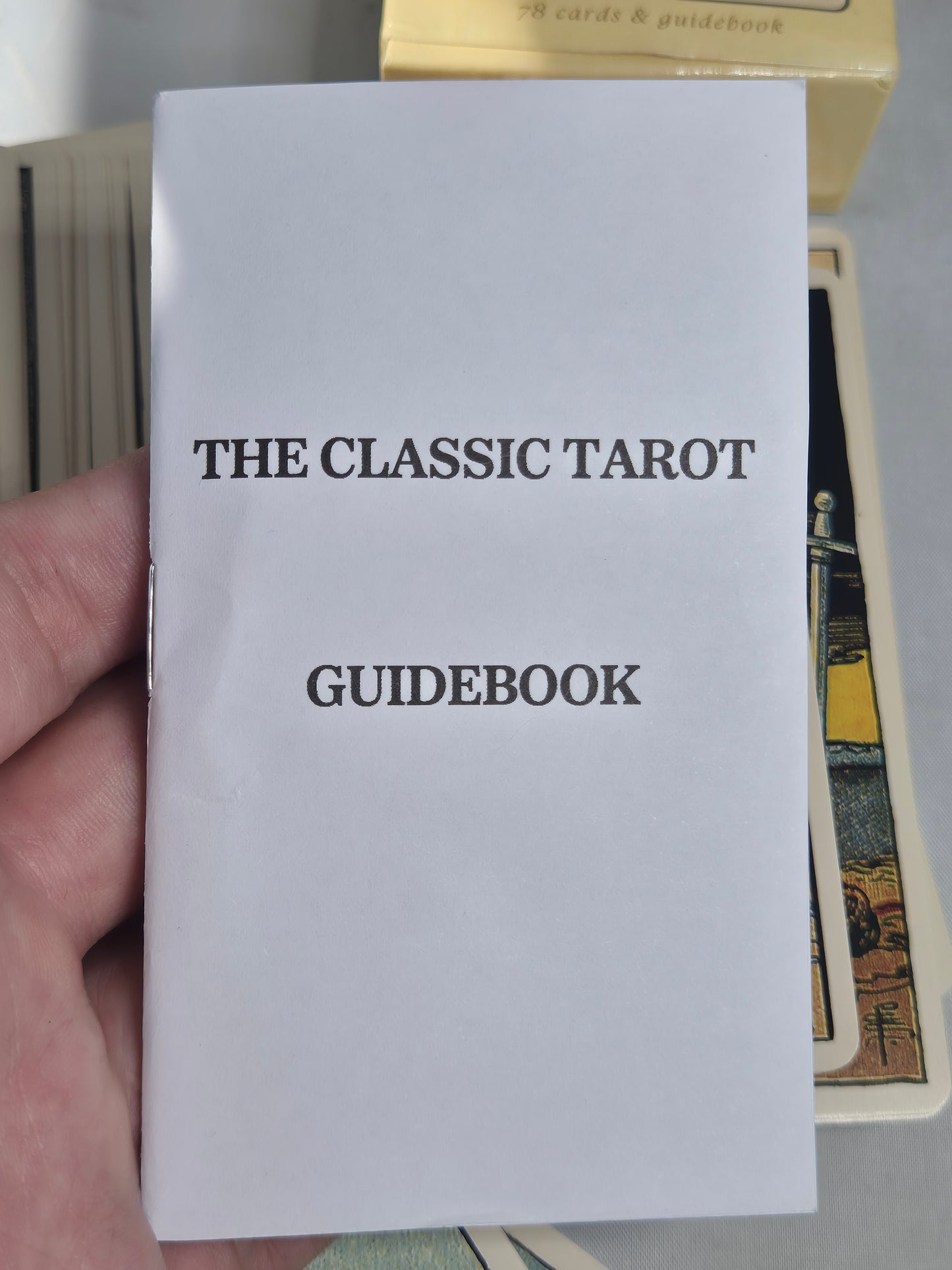 Rider-Waite Tarot Karten 78 Stück, inklusive Beschreibung, Rider Waite Pamela Colman Smith