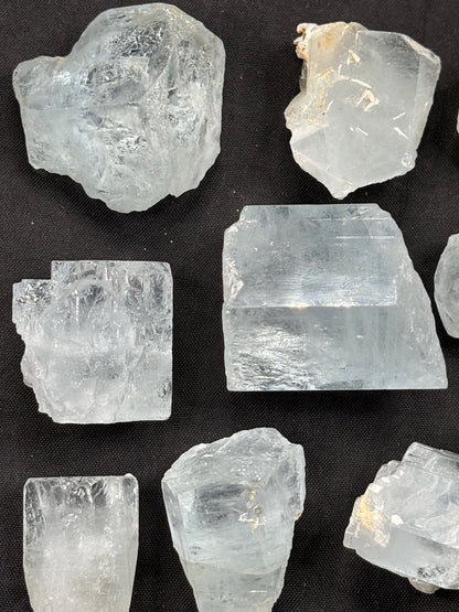 Aquamarin Kristalle in sehr guter Qualität, Pakistan