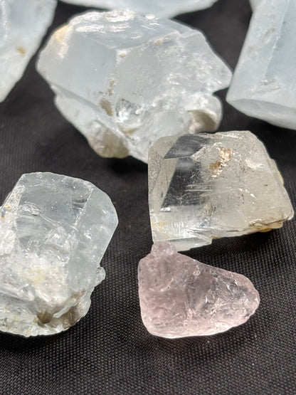 Aquamarin Kristalle in sehr guter Qualität, Pakistan