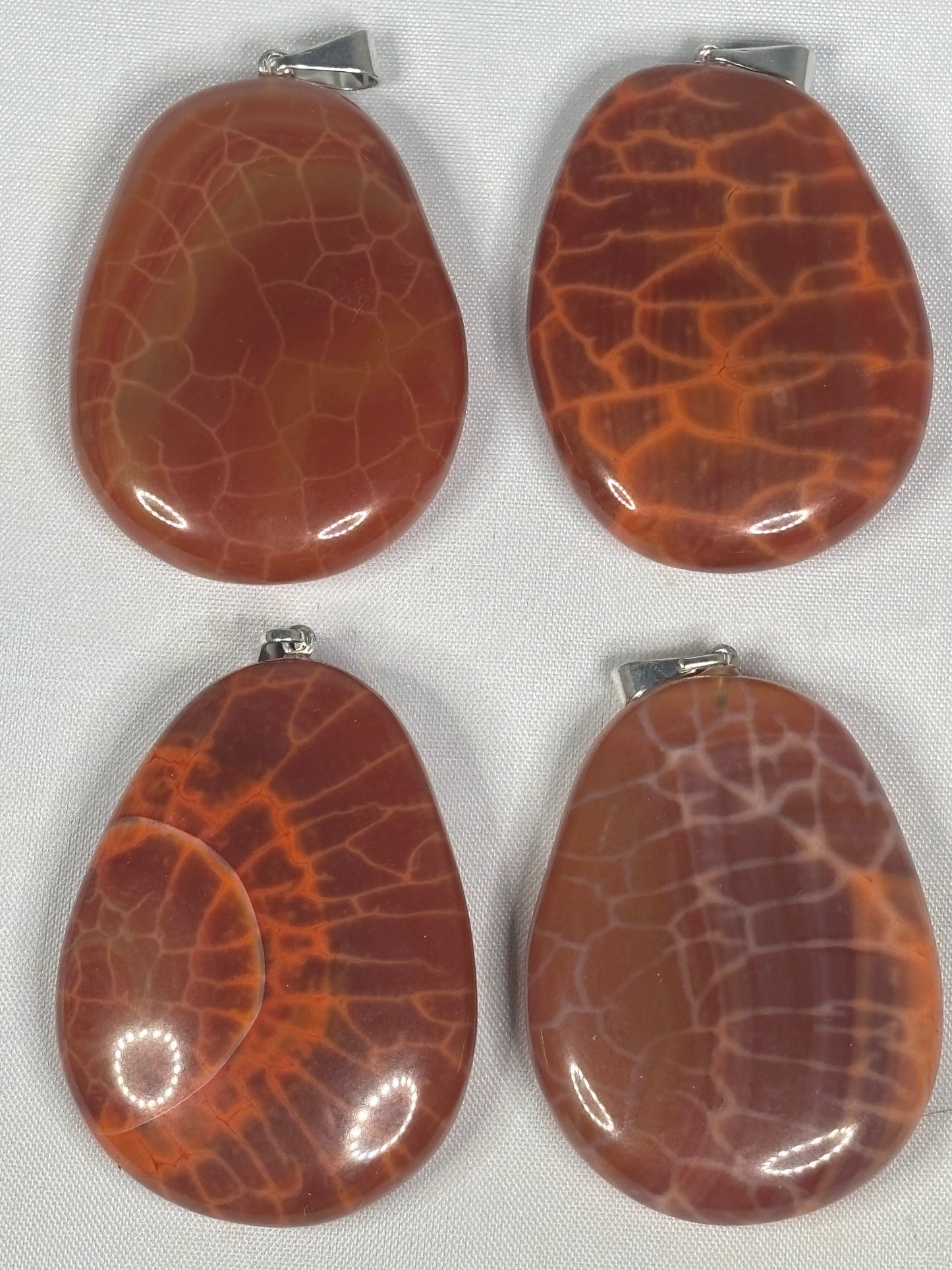 Feuerachat Anhänger in sehr guter Qualität