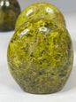 Grüner Opal Freiform poliert – (200g - 250g) Chloropal Kiwi-Opal