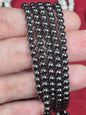 Elastisches Kugelarmband 4mm Perlen, Hämatit, Turmalin schwarz, Tigerauge, Howlith, Blutstein Schörl
