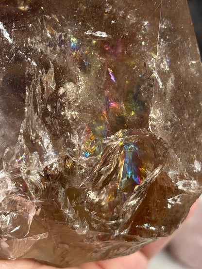 Halbpolierte Spitzen Freiformen, Turmalin Rauchquarz Rosenquarz Obsidian Adular (Mondstein) verschiedene Sorten