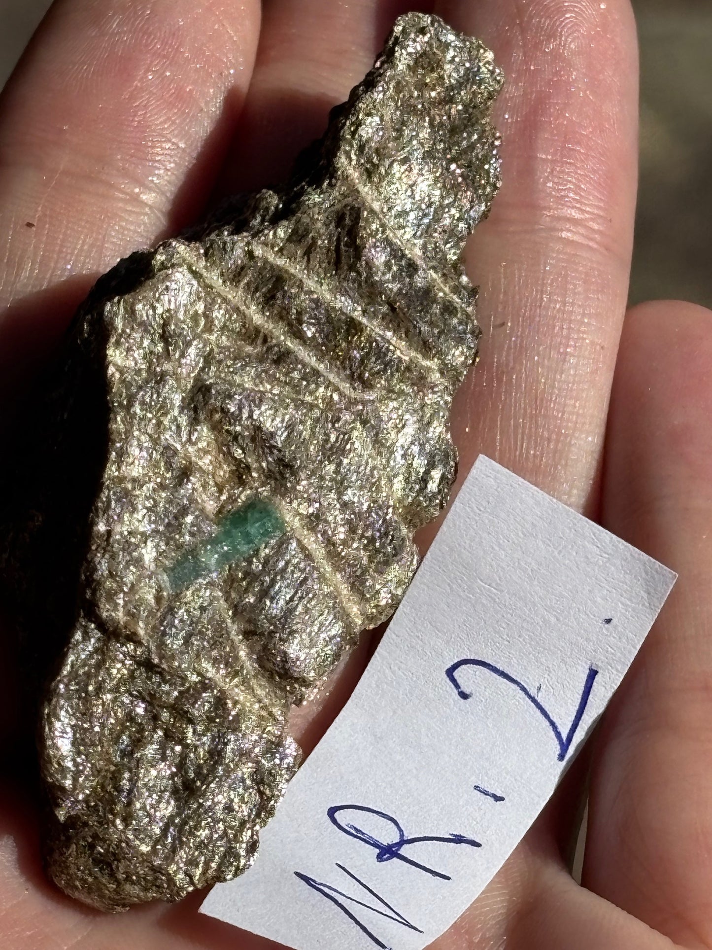 Smaragd Kristalle auf Matrix Habachtal, Salzburg Österreich, beste Qualität
