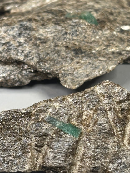 Smaragd Kristalle auf Matrix Habachtal, Salzburg Österreich, beste Qualität