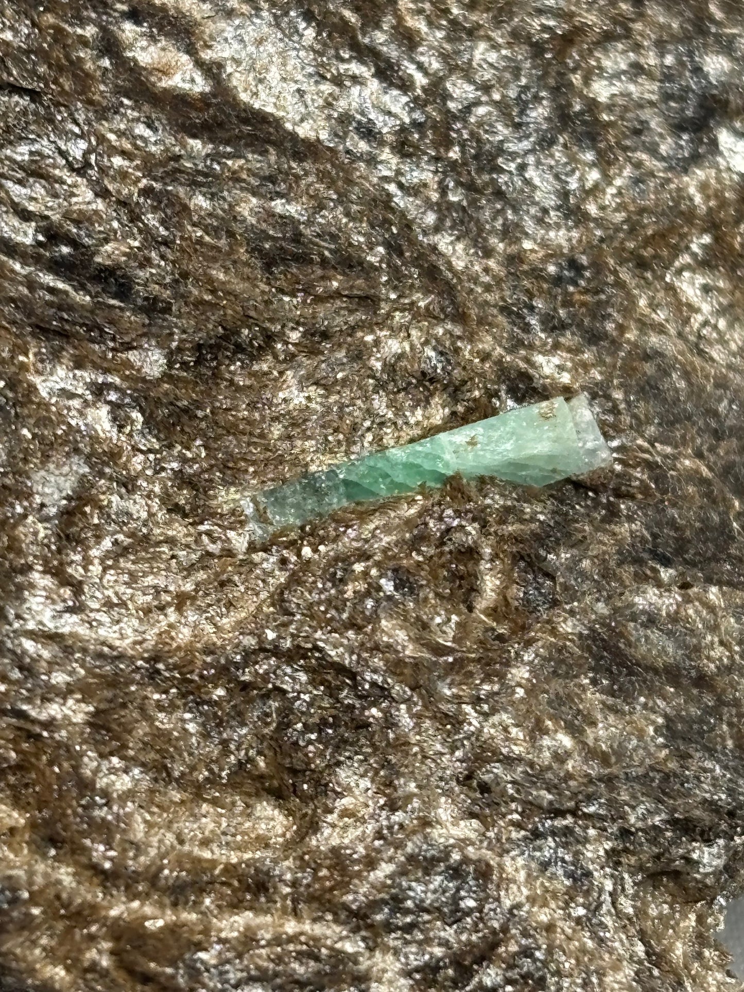 Smaragd Kristalle auf Matrix Habachtal, Salzburg Österreich, beste Qualität