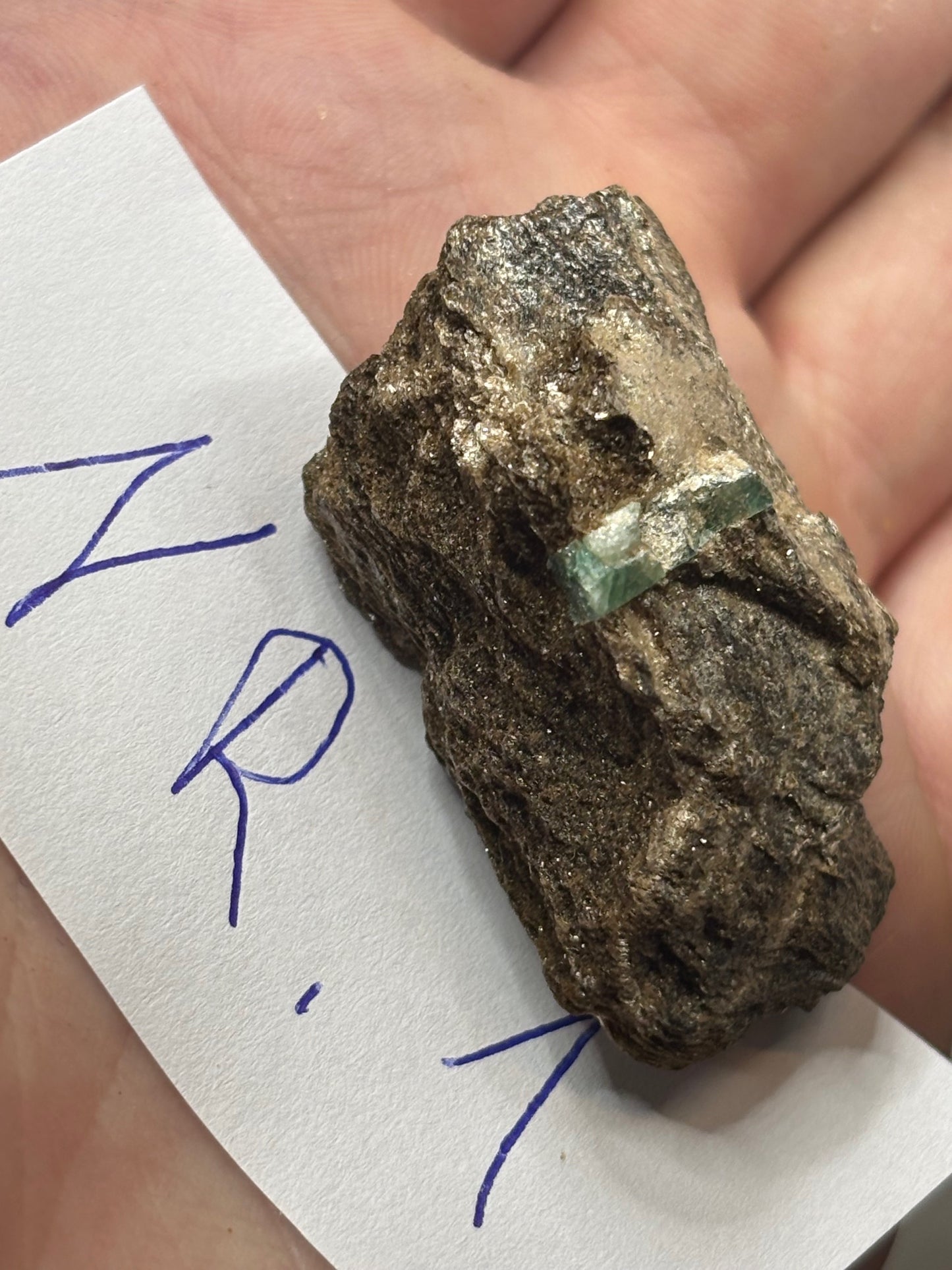 Smaragd Kristalle auf Matrix Habachtal, Salzburg Österreich, beste Qualität