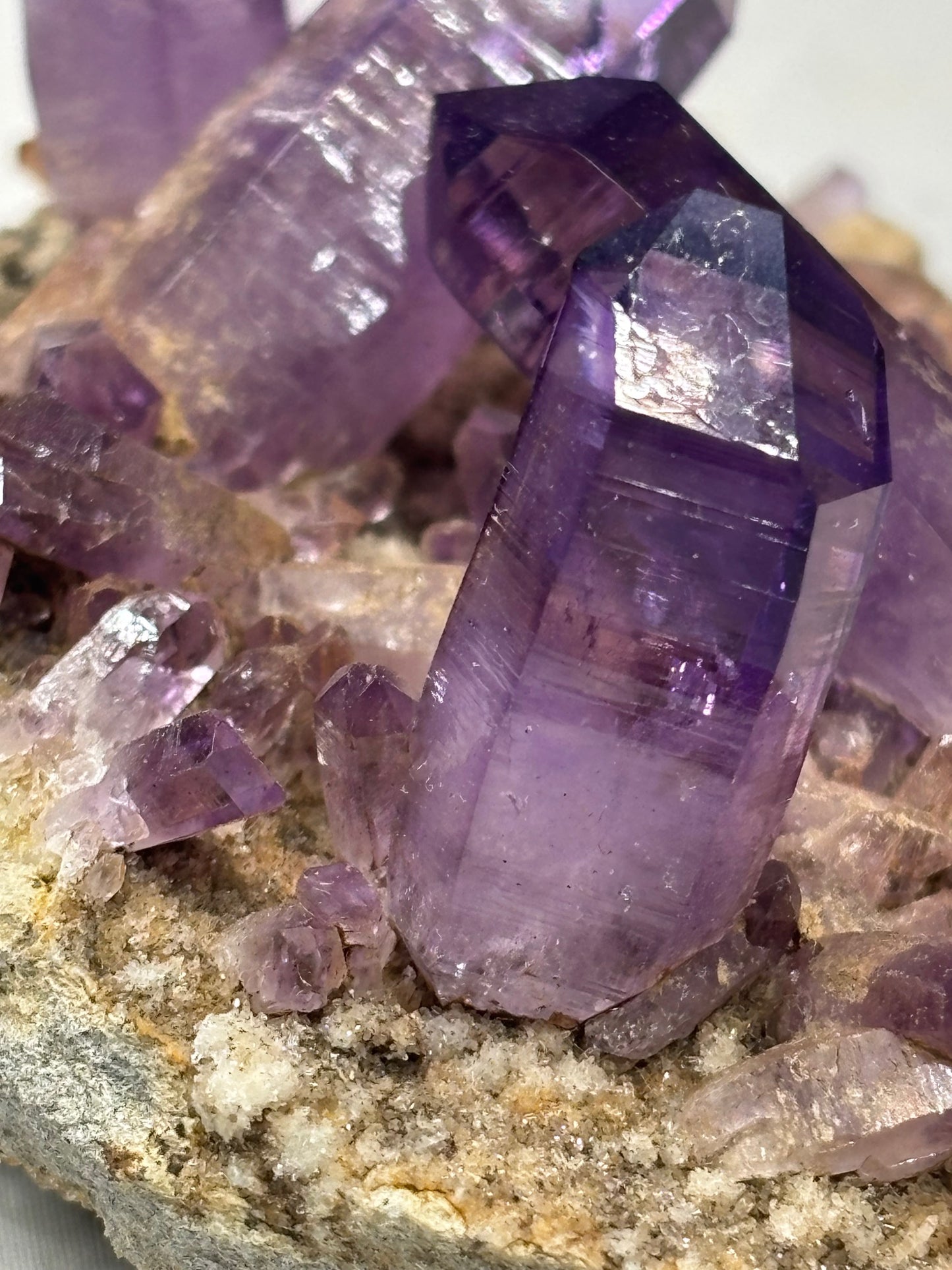 Amethyst Veracruz Mexiko, Las Vigas Museumsstufe, EXTRA Qualität