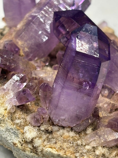 Amethyst Veracruz Mexiko, Las Vigas Museumsstufe, EXTRA Qualität