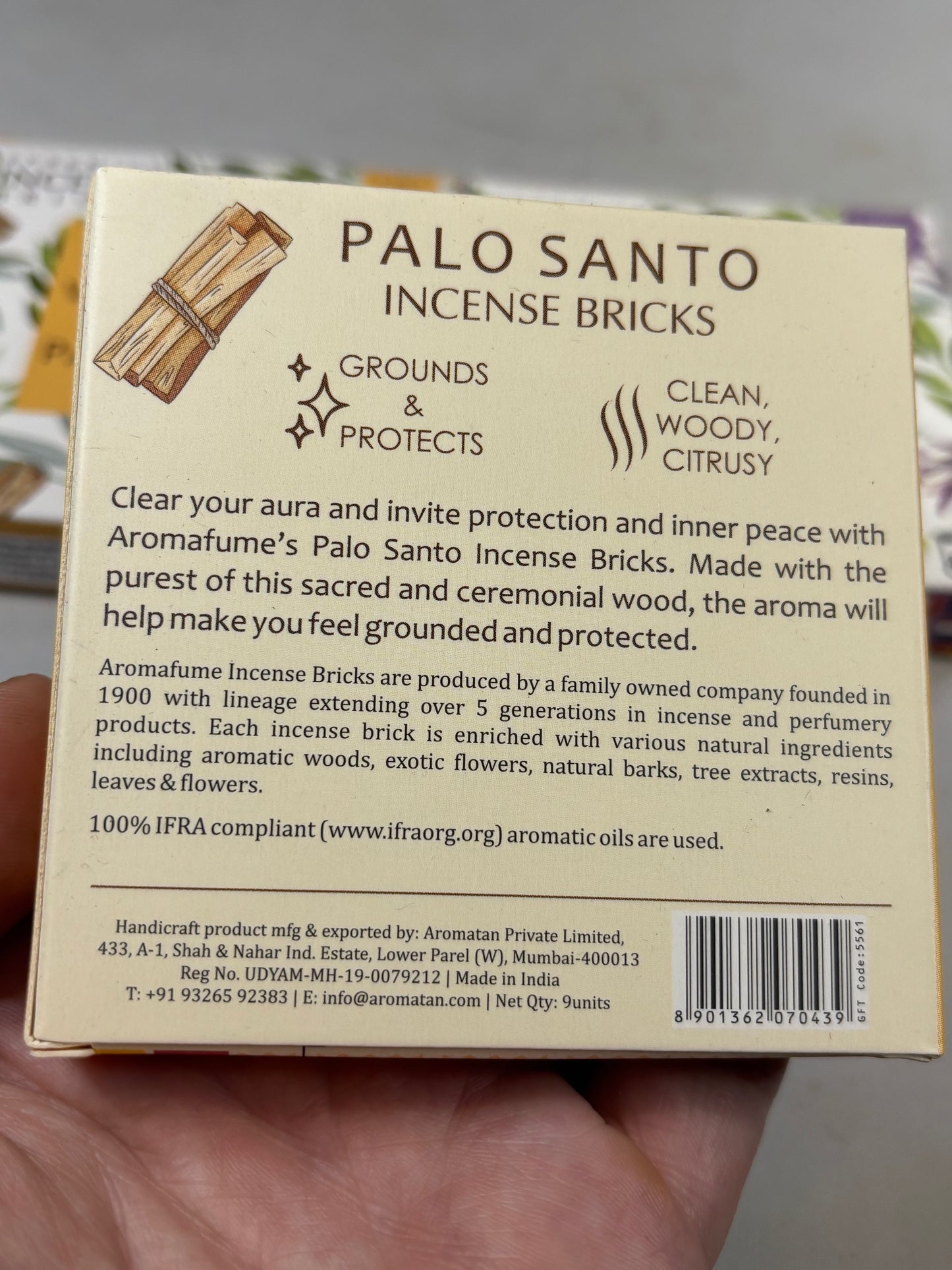 Weihrauch Blöcke 100% natürliche Inhaltsstoffe Aromafume Ätherische Öle verdampfen ohne richtigen Rauch