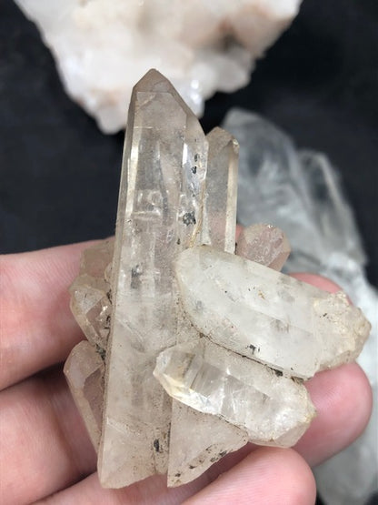 Bergkristall mittel in sehr guter Qualität Himalaya Indien, Brasilien, Madagaskar