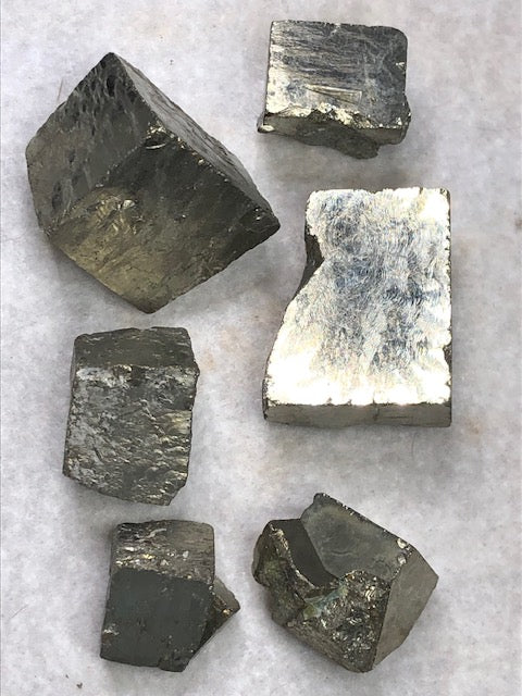 Pyrit Würfel 2. Wahl Spanie, Katzengold, Narrengold