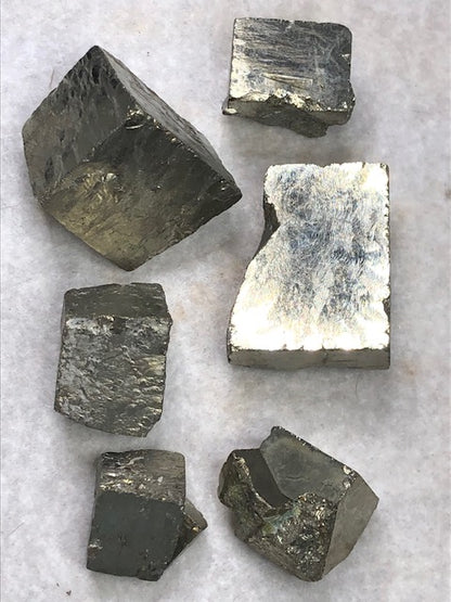 Pyrit Würfel 2. Wahl Spanie, Katzengold, Narrengold