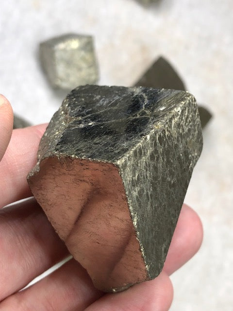 Pyrit Würfel 2. Wahl Spanie, Katzengold, Narrengold