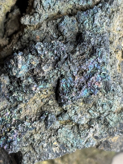 Lavastein irisiert! XXL ca. 20,6Kg Museum Buntkupfer, Rarität in bester Qualität, Bornit Regenbogenlava