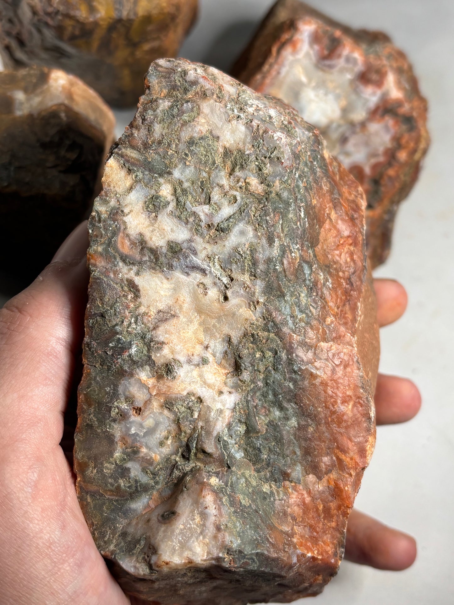 Marokko Achat Rohsteine, Sidi Rahal