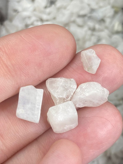 Micro Trommelsteine S & XS Rhodolit Granat, Sonnenstein Mondstein Amazonit beste Qualität