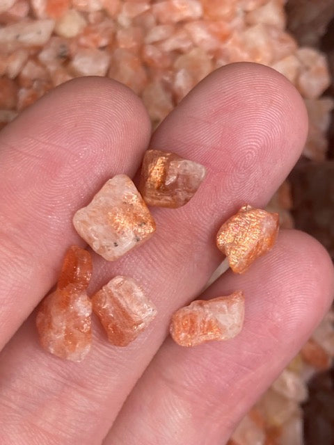 Micro Trommelsteine S & XS Rhodolit Granat, Sonnenstein Mondstein Amazonit beste Qualität