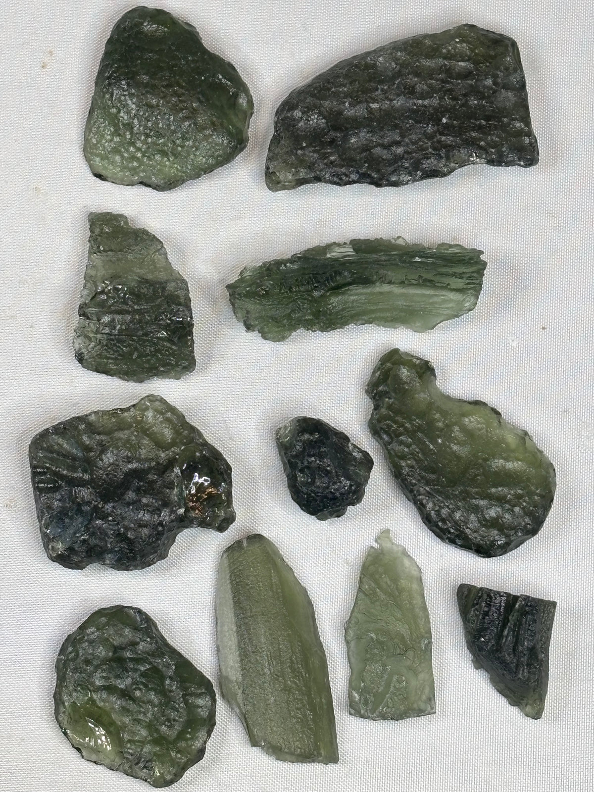 Echte Moldavite in Premium-Qualität – Seltene Tektite aus Museums-Mine Rarität aus Südböhmen + Zertifikat
