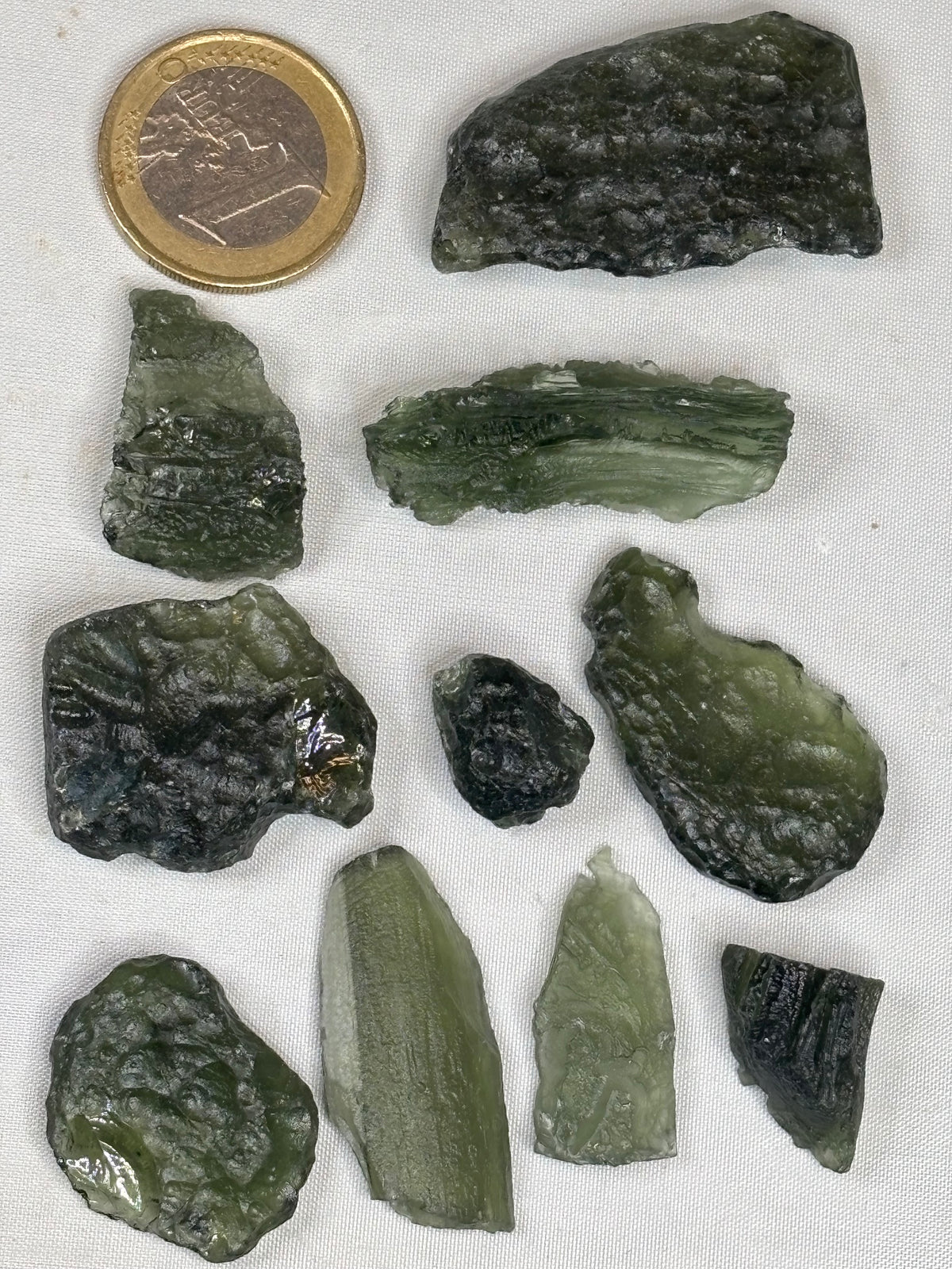 Echte Moldavite in Premium-Qualität – Seltene Tektite aus Museums-Mine Rarität aus Südböhmen + Zertifikat
