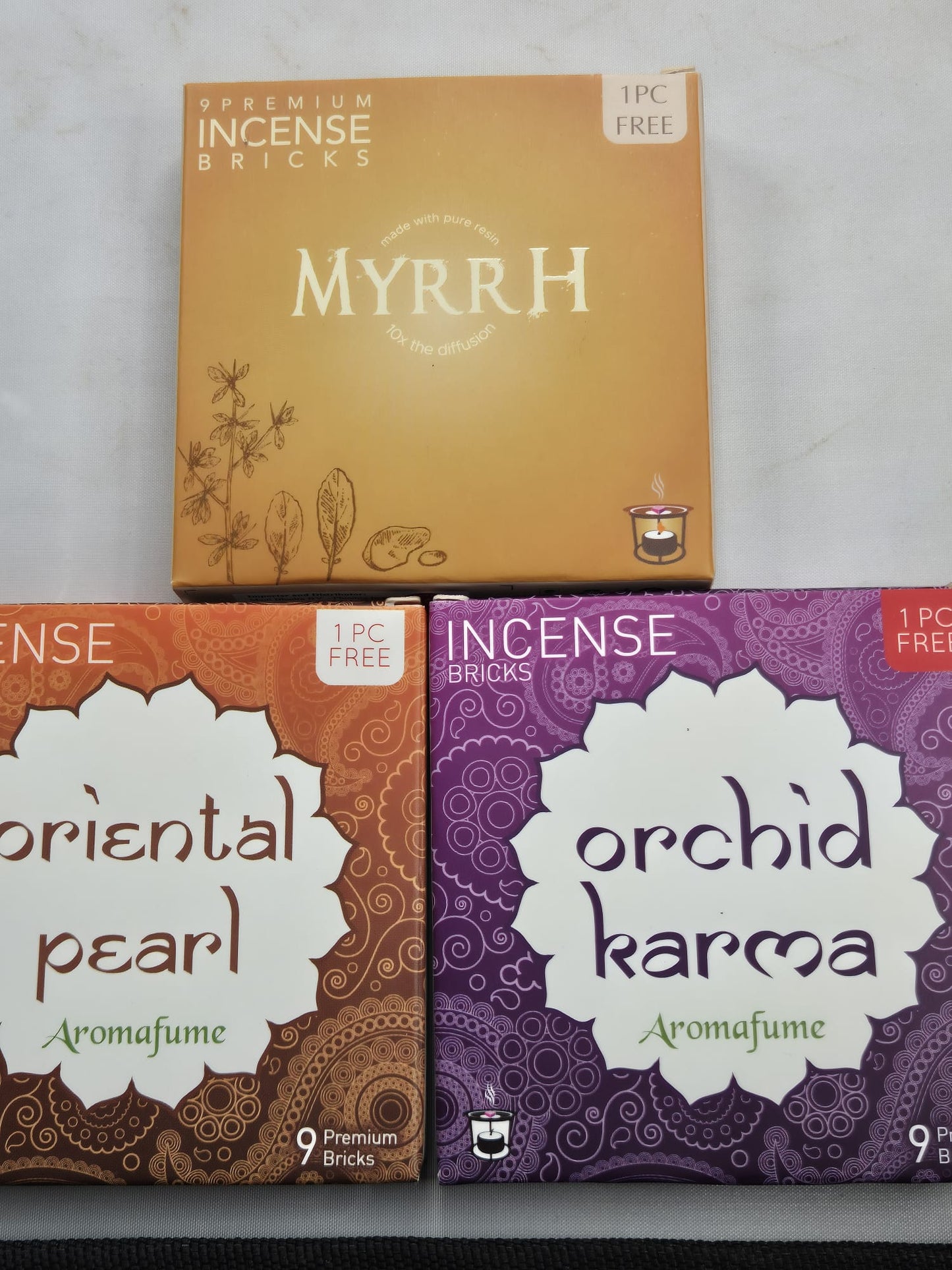 Weihrauch Blöcke 100% natürliche Inhaltsstoffe Aromafume Ätherische Öle verdampfen ohne richtigen Rauch