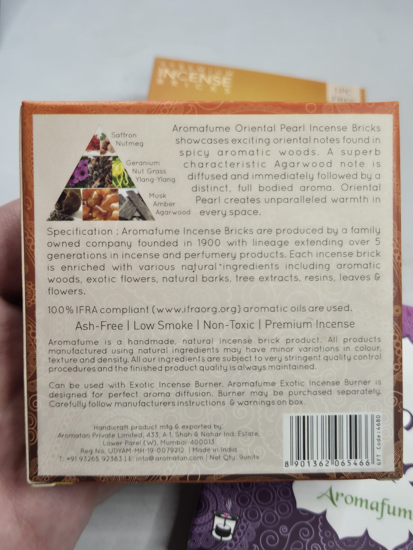 Weihrauch Blöcke 100% natürliche Inhaltsstoffe Aromafume Ätherische Öle verdampfen ohne richtigen Rauch