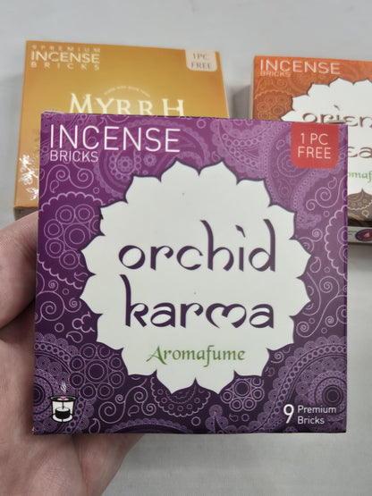 Weihrauch Blöcke 100% natürliche Inhaltsstoffe Aromafume Ätherische Öle verdampfen ohne richtigen Rauch