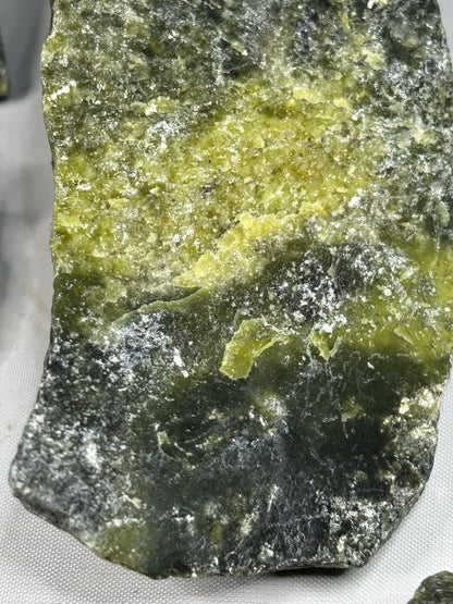 Serpentinit Rohsteine, Schlangenstein afrikanische Jade Serpentin