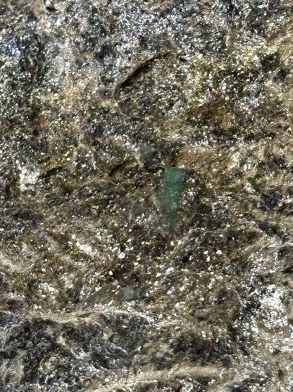 Smaragdkristalle auf Matrix, Habachtal EXTRA Qualität, Museumsstück Smaragd in Biotit Glimmer Matrix, Alpine Mineralien