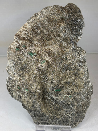 Smaragdkristalle auf Matrix, Habachtal EXTRA Qualität, Museumsstück Smaragd in Biotit Glimmer Matrix, Alpine Mineralien