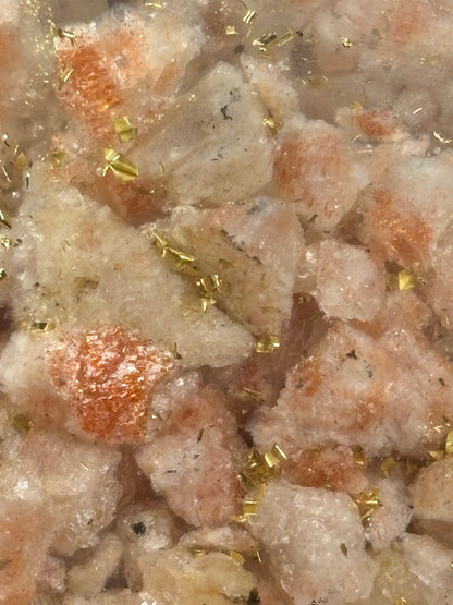 Mondstein oder Sonnenstein Orgonit, Pyramide & Kugel, Wilhelm Reich