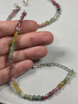 Buntes Turmalin Armband – Größenverstellbar (Regenbogen-Turmalin)
