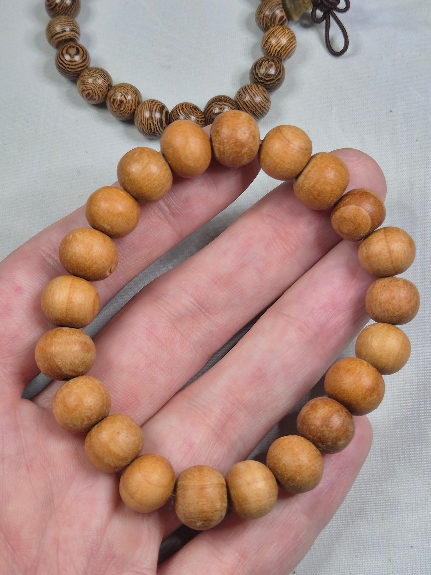 Edelholz Perlen Armbänder, Zedern oder Wengenholz Himalaya-Zeder